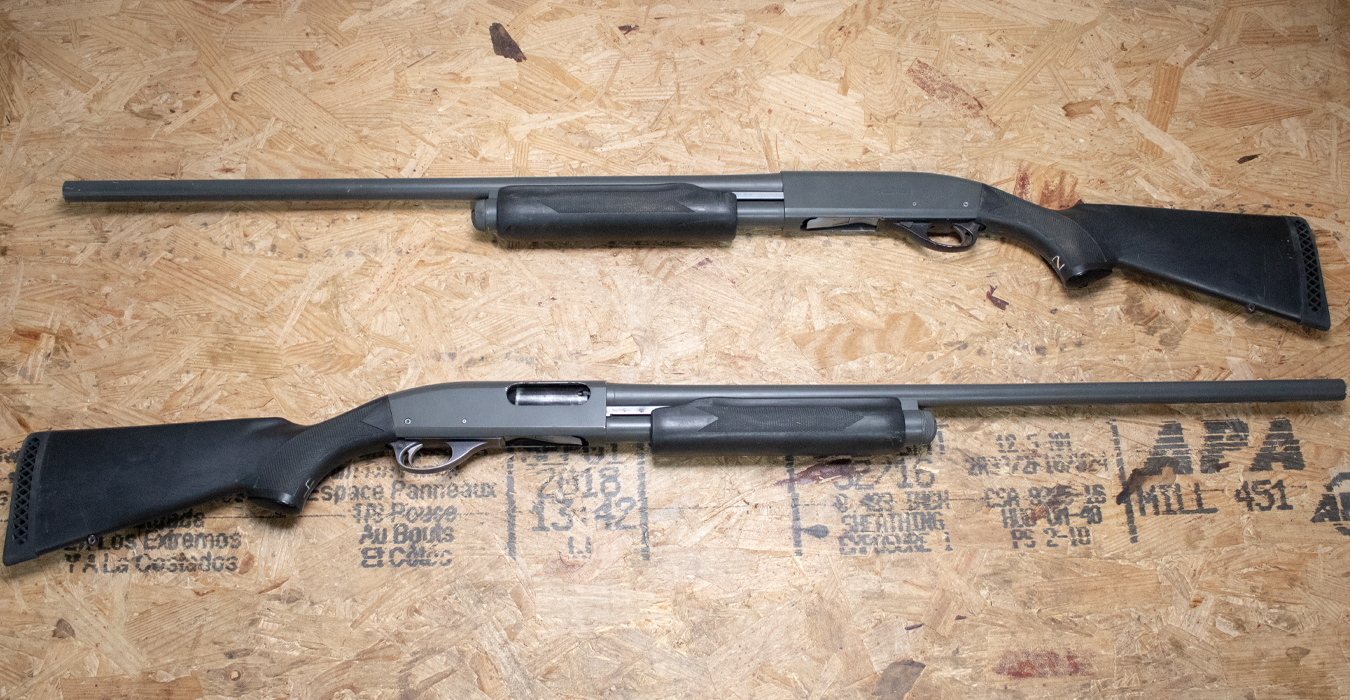 REMINGTON 870 Wingmaster 12 Gauge Police Trade-In Shotguns with 28-Inch Barrel